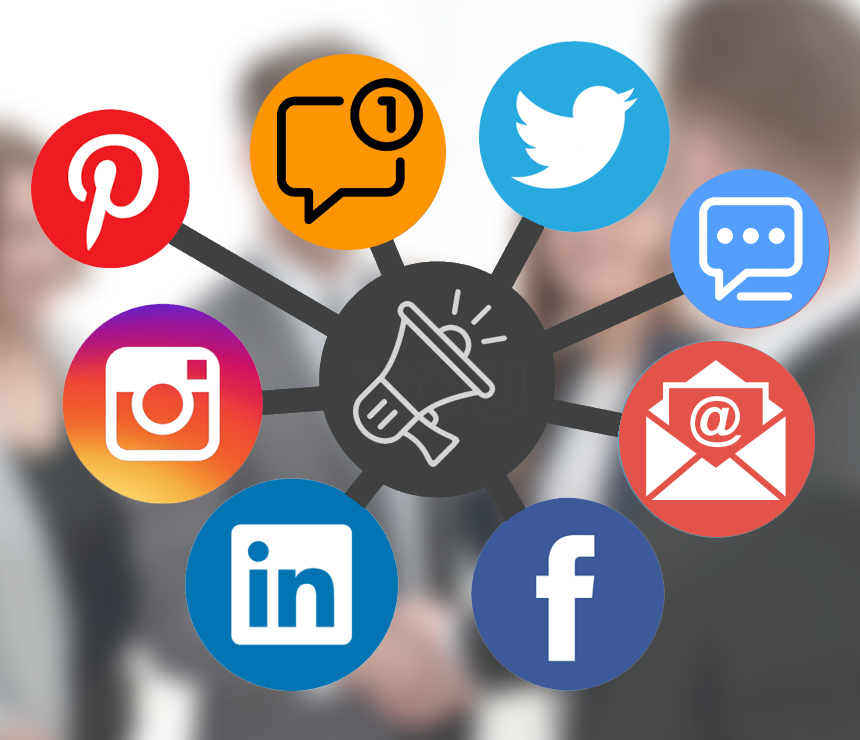 Remarketing - email, social, and more. Think linkedin, facebook, email, social media, twitter, instagram, pinterest, twitter, facebook, and sms.